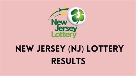 lottery results new jersey